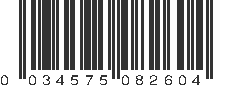 UPC 034575082604