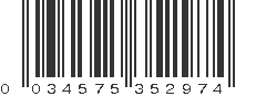 UPC 034575352974