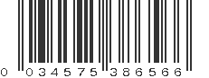 UPC 034575386566