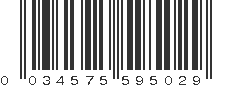 UPC 034575595029