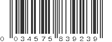 UPC 034575839239