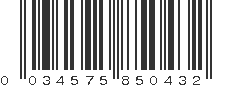 UPC 034575850432