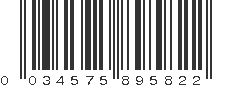 UPC 034575895822