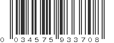 UPC 034575933708