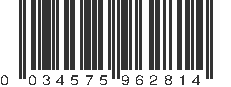 UPC 034575962814