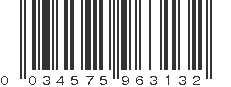 UPC 034575963132