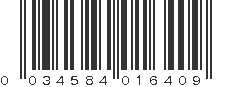 UPC 034584016409