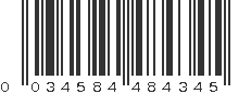 UPC 034584484345