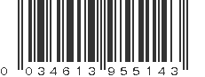 UPC 034613955143