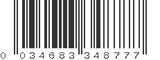 UPC 034683348777