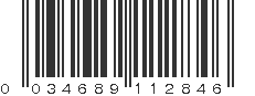 UPC 034689112846