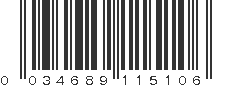 UPC 034689115106