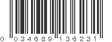 UPC 034689136231