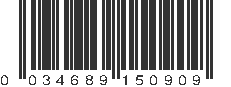 UPC 034689150909