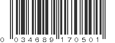 UPC 034689170501