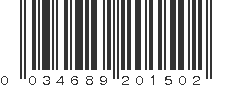 UPC 034689201502