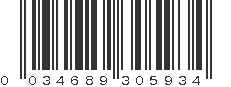 UPC 034689305934