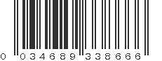 UPC 034689338666