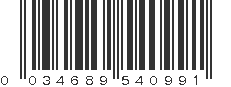 UPC 034689540991