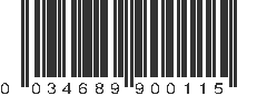 UPC 034689900115