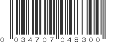 UPC 034707048300