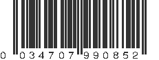 UPC 034707990852