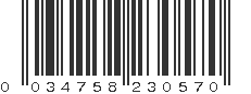 UPC 034758230570