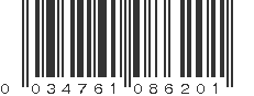 UPC 034761086201