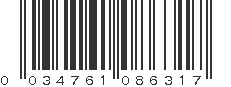 UPC 034761086317