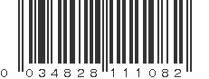 UPC 034828111082