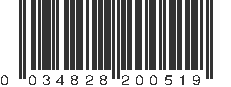 UPC 034828200519