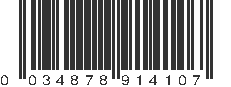 UPC 034878914107