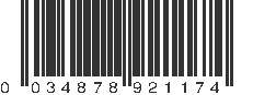 UPC 034878921174