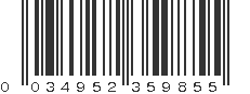 UPC 034952359855