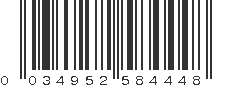 UPC 034952584448