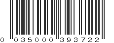 UPC 035000393722