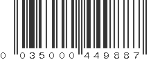 UPC 035000449887