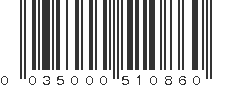 UPC 035000510860