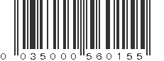 UPC 035000560155