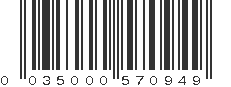 UPC 035000570949