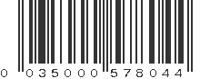 UPC 035000578044