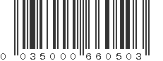 UPC 035000660503