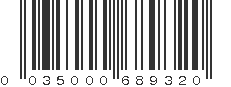 UPC 035000689320