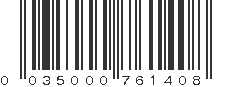 UPC 035000761408