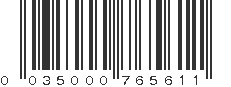 UPC 035000765611