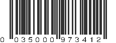 UPC 035000973412