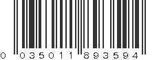 UPC 035011893594