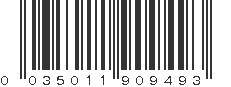 UPC 035011909493