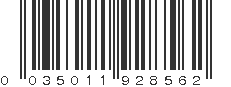 UPC 035011928562