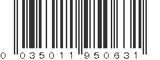 UPC 035011950631